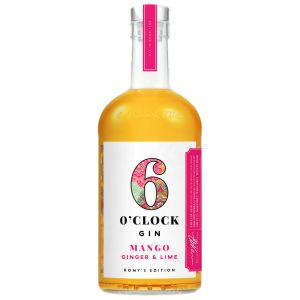 6 O'Clock Mango, Ginger and Lime Gin 70cl