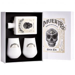 Amuerte White Gin 70cl Gift Pack