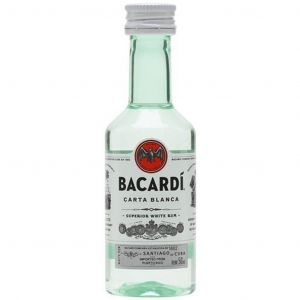 Bacardi Carta Blanca Rum 5cl