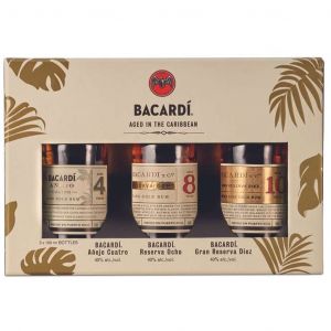 Bacardi Aged in the Caribbean Discovery Pack 3 x 10cl