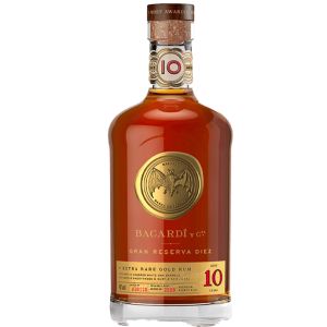 Bacardi Gran Reserva Diez Extra Rare Gold Rum 70cl