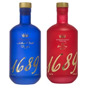 1689 Dutch Dry & Pink Gin Twin Pack 2 x 70cl