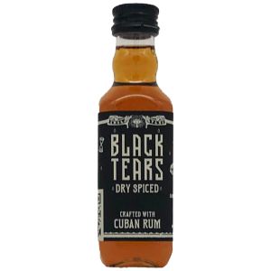 Black Tears Dry Spiced Rum Mini 5cl