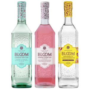 Bloom Gin Trio Pack 3 x 70cl