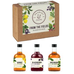 Bramley & Gage 'From the Fields' Liqueur Tasting Set 3 x 5cl