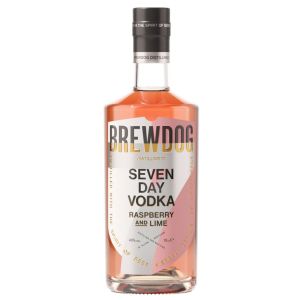 Brewdog Seven Day Vodka Raspberry and Lime 70cl