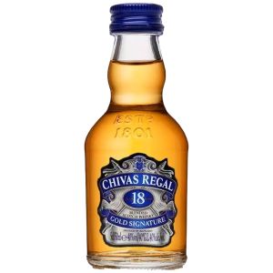 Chivas Regal 18Y Gold Signature Whisky (Mini) 5cl