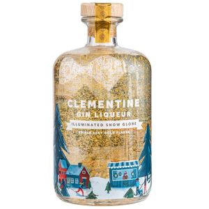 Clementine Gin Liqueur Illuminated Snow Globe 70cl