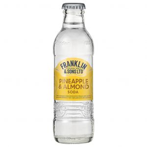 Franklin & Sons Ltd Pineapple & Almond Soda 200ml