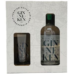 Ginneken Dry Gin 70cl Gift Pack
