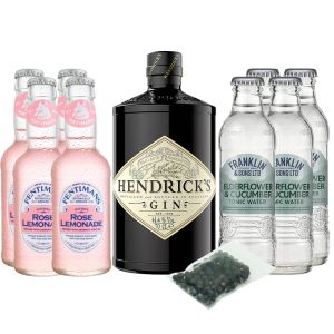 Hendrick's Gin 70cl & Tonics Pakket