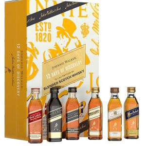 Johnnie Walker 12 Days of Discovery Whisky Gift Pack 12 x 5cl