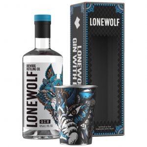 Lonewolf Gin 70cl Gift Pack