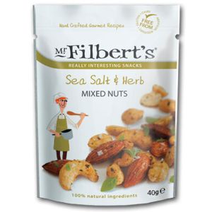 Mr Filbert's Mixed Nuts Sea Salt & Herb 40g