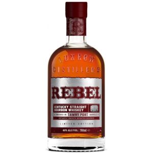 Rebel Straight Bourbon Whiskey - Port Barrel Finish 70cl