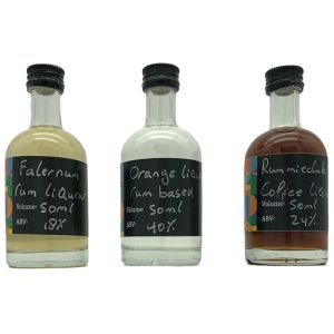 Rummieclub Rum Liqueur Minis Proefpakket 3x5cl