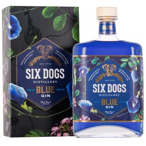 Six Dogs Blue Gin 70cl