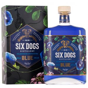 Six Dogs Blue Gin 70cl