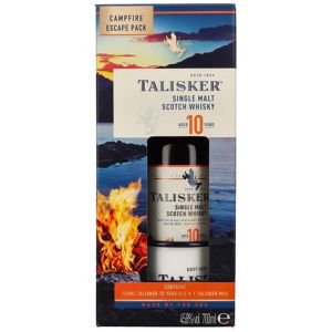 Talisker 10Y Whisky 70cl Campfire Escape Pack