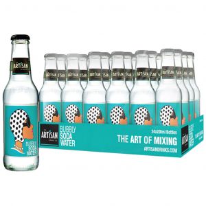 The Artisan Drinks Co Bubbly Soda Water 24 x 200ml