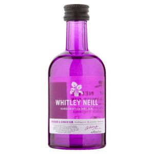 Whitley Neill Rhubarb & Ginger Gin Mini 5cl