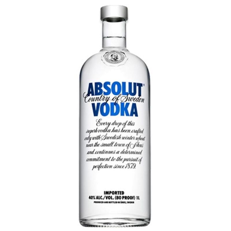Ga op pad Memo moeder Buy Absolut Vodka 1L online? | GinFling.dk