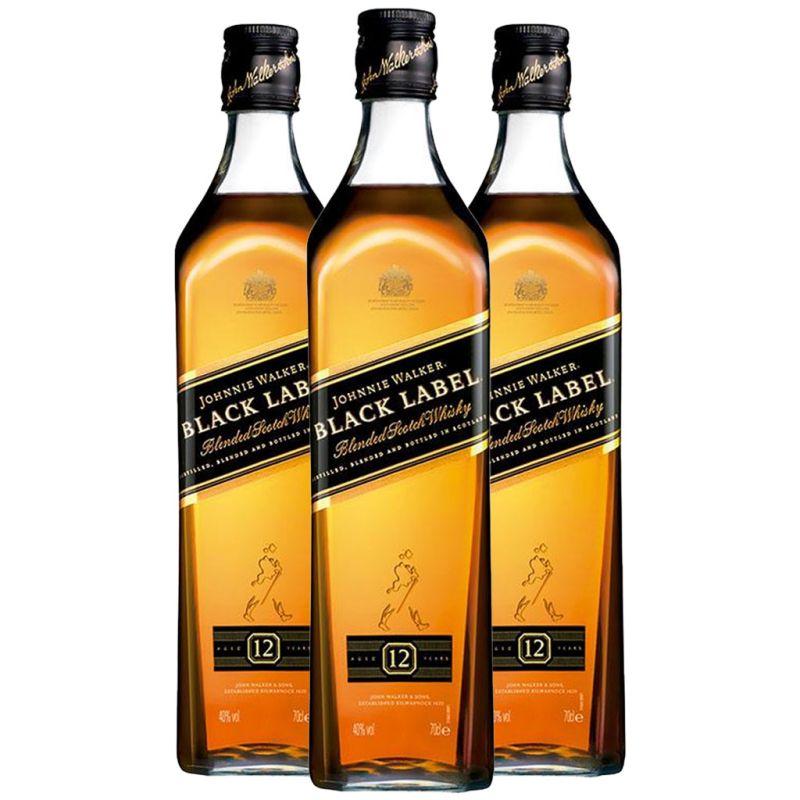 Buy Johnnie Walker Black Label Whisky Trio Pack online?
