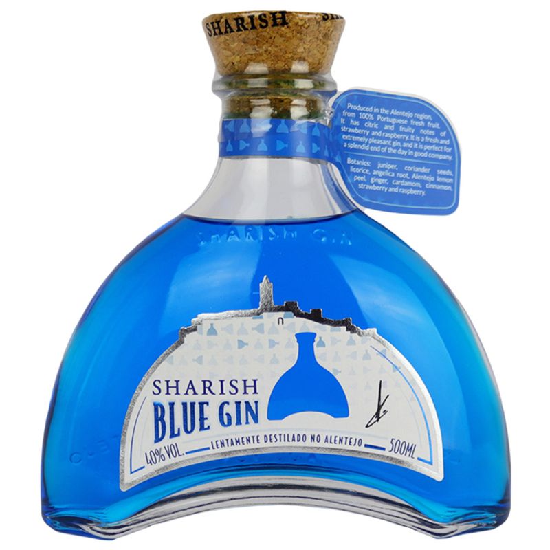 Portuguese fruity Blue Sharish Experience Ginfling Gin A - | 50cl Gin