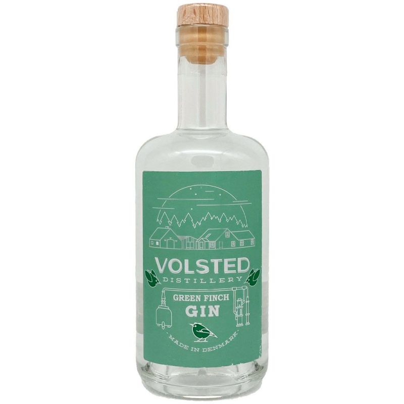 Optimal optager Miniature Buy Volsted Green Finch Gin 70cl online? | GinFling.dk