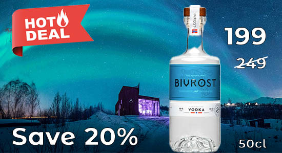 Bivrost Arctic Vodka 50cl Hot Deal - Save 20%